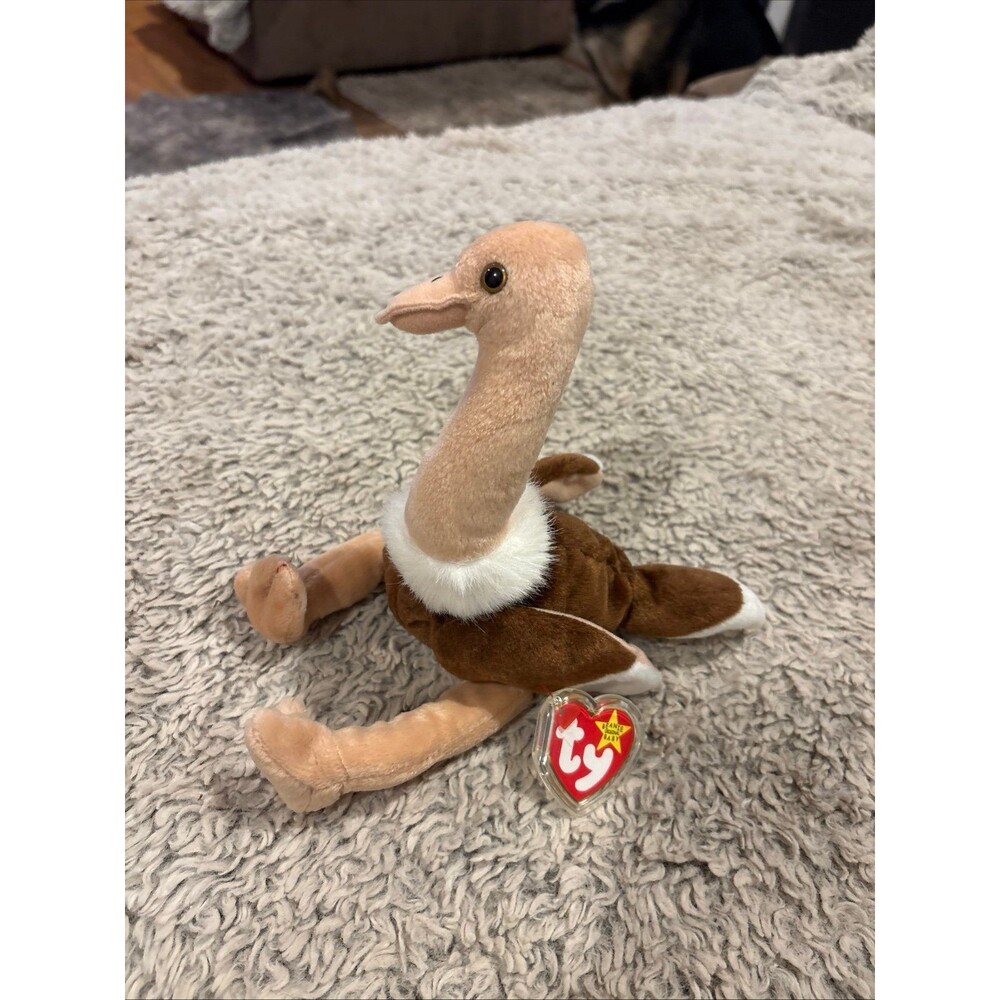 TY Beanie Baby – STRETCH the Ostrich‎ (6.5 in)